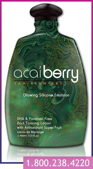 acaiberry indoor tanning lotion