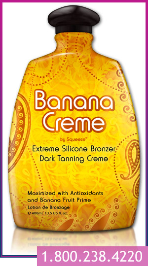 banana creme indoor tanning lotion